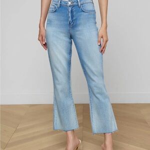 L'AGENCE Light Blue Flare Jeans